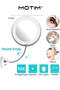 10X Lighted Makeup Mirror Flexible Makeup Mirror with Suction Cup Swivel 360 Degree Gooseneck 10X Magnifying Mirror for Travel and Home Bathroom Vanity Mirror - 3