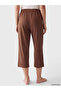 Lcw Dream Ecru Patterned Women's Capri Pajama Bottoms 2-Piece - 4