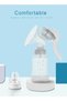 Portable Manual Silicone Breast Pump 150ML BPA-Free, Easy to Clean, Ideal for Travel and Home Use - 3