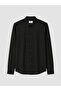 Lcw Vision Black Slim Fit Textured Men's Shirt - 5
