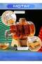 1L Glass Beverage Barrel Glass Dispenser with Stand for Juice, Wine, Cold Drinks Suitable for Outdoor Parties & Daily Use - 2