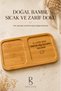 Paker Studio Check Out the Alem Business Company Written on It, 2-Compartment Laser-Engraved Bamboo Coffee Presentation Stand - 4