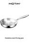 30cm Stainless Steel Frying Pan with Non Slip Handle Induction Hob Compatible Non Stick Coating Easy Cleaning Even Heat Distribution