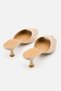 Women's Ideal Heeled Slippers Open Toe Pointed Toe Stylish Daily Wear Stylish Heeled Slippers - 6