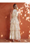 Two Mt Shop Quality Halter Neck Floral Layered Dress - 3
