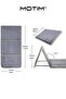 Muslim Prayer Rug Foldable Meditation Floor Chair Foldable Mat with Back Support Suitable for Home Living Room and Office - 2