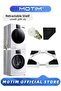 Universal Washing Machine Dryer Stacking Rack Heightened Retractable Pulley Rack for Household Refrigerator Thickened Mobile Bracket