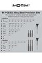 68 in 1 Electric Screwdriver Set Mini Electric Screwdriver Repair tool Kit with 64 Magnetic Multi-Bits Cordless Hand tools Kit for Mobile Phones Cameras Laptops Watches - 7