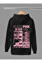 Blackpink K-Pop Band Printed Cotton Long Sleeved 3-Yarn Hooded Sweatshirt