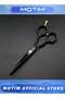 Professional Hair Cutting Scissors,Japanese 440C Stainless Steel 5.5 inch, for Hair for Women Men Kids - 6