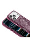 iPhone 17 Pro Max Case Non-Spill Glitter Silicone Magsafe Camera Raised Cover - 3