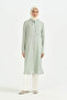 Jacquard Tunic with Scarf - Mint