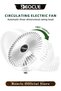 Portable Fan Rechargeable Foldable Fans Portable Travel Fan Rechargeable Standing Pedestal USB Fan with 3 Speeds Folding Telescopic Camping Fan for Home & Camping & Outdoor & Office - 4