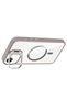 iPhone 17E Case with Camera Stand, Magsafe Compatible, Transparent Back, Silicone Marçev - 4