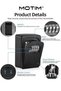 Key Safe 4 Digit Metal Outdoor Safe Key Lock Black Box Key Storage Organizer Box Security Outdoor Wall Mount Case Storage Tools - 5