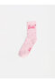 Two Mt Shop Quality Lcw Kids Ecru Printed Girls' Socks - 6