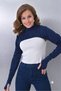 Toe-Covering Hijab Neck Collar |   Yakali Long Sleeve Sleeved Body Blouse Bolero Casual Design