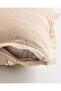 Yellow Botanical Embroidery Cushion - 5