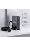 شاحن مكتبي DENX DX237 قوي بقدرة 320 واط مع 8 منافذ تقنية GaN