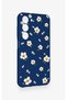 Samsung S23 Compatible Daisy Pearl Patterned Silicone Case - 3