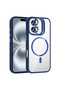 iPhone 16 Case with Camera Stand, Magsafe Supported, Transparent Back, Silicone Cover - 6
