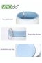 Foldable Coffee Cup Portable Foldable Travel Cup 450ml Durable And Reusable Camping Bottle Bpa-free Silicone Pocket Mug With Straw And Lid For Travel Outdoor Hiking Blue - 6
