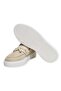 Beige Color Laceless Genuine Leather Men's Shoes - 3