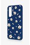 Samsung A27 Compatible Daisy Pearl Patterned Silicone Case - 4