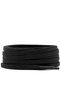120 cm Black 5 mm Flat Waxed Shoelaces