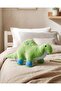 Green Dinosaur Kids Cushion 40x25x35cm