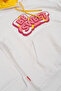 White Girl's Hooded Printed Sweatshirt Hrbtxt314 - 4