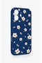 iPhone 17 Compatible Daisy Pearl Pattern Silicone Case - 3