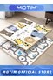 Foldable Extra Large Waterproof Baby Play Mat Non-Toxic Anti-Slip Reversible Foam Playmat for Babies Infants and Toddlers(200x180x1.5 CM) - 7