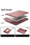 Slim Carrying Computer Protective Cover Leather Laptop Sleeve Bag for 15 to 16 Inch Laptops – Premium PU Leather Waterproof Zipper Case - 4