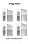 24 Pcs Paint Brush Set for Acrylic Watercolor Oil Gouache Craft Detail Face Body Painting Artist Kit for Kid & Adult