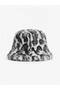 Women's Winter Leopard Patterned Plush Beanie Hat - 2