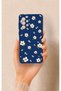 Samsung-A73 Compatible Daisy Pearl Pattern Silicone Case