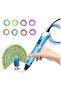 3D pen 3D Pen 3DPEN-2 Multicolor with Adjustable Temperature & Speed, 0.7 mm Nozzle, Compatible with ABS/PLA 1.75 mm Filaments, Fast Heating, Lightweight Ergonomic Design – Includes 3 Filaments, Adapt - 2