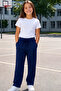 Girl's School Pants with Elastic Waist+Drawstring+Pocket+2 Strands of Thread 5-14 Years 12768Hc - 3