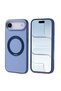 iPhone 17 Air Case with 360 Degree Rotating Stand, Magsafe Camera Raised Silicone Cover