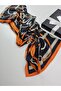 Luxury Voile Silk Shawl Scarf Chain Pattern 70 X 180 cm - 2