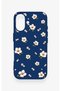 iPhone 16 Compatible Daisy Pearl Pattern Silicone Case - 3