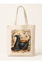 Halloween, Halloween Themed, Raw Cloth Bag, Sublimation Printing, Shoulder Bag, Shopping Bag - 3