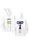 Stephen Curry Printed Cotton Long Sleeve Hooded Sweatshirt with 3 Thread Counts
