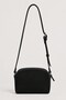 Black Suede Women's Crossbody Bag - 4