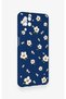 Samsung A12 Compatible Daisy Pearl Patterned Silicone Case - 3
