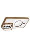 Galaxy A55 Case with Camera Stand, Magsafe Supported, Transparent Back, Silicone Cover - 6