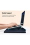 Slim Carrying Computer Protective Cover Leather Laptop Sleeve Bag for 15 to 16 Inch Laptops – Premium PU Leather Waterproof Zipper Case - 3
