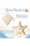 Mermaid Concept Balloon Set 7 Years Old - 17 Piece Extra Large Size Retro Balloon Seahorse and Whale Foil Balloon Set Birthday Party Decoration Set - 6