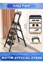 5 Step Ladder with tool bench Household Folding ladder Carbon Steel Portable Ladder for Home Use - 7